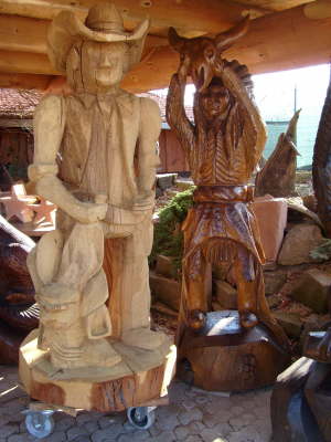 Cowboy und Indianer - Eiche 01